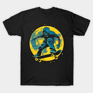 Zombie on a Skateboard T-Shirt